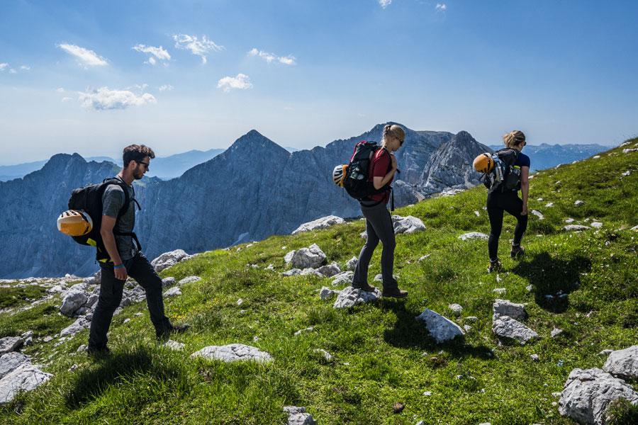 Climbing Triglav in 1 day scenery hike