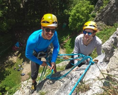 Lake Bled Rock climbing in Bohinjska Bela