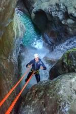 Ultimate canyoning Kozjak waterfall