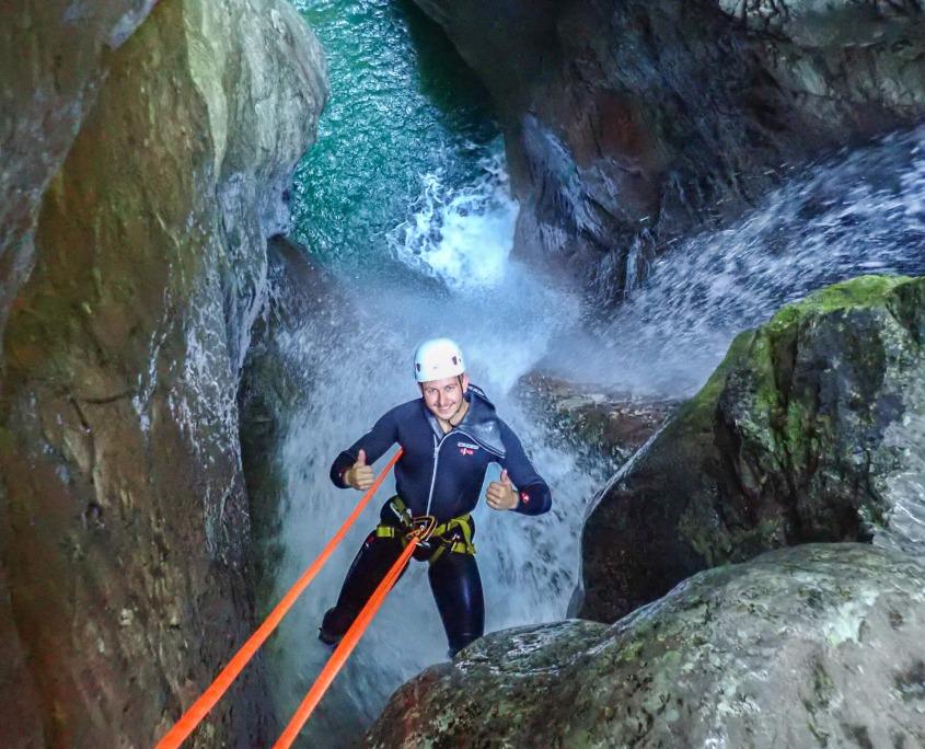 Ultimate canyoning in Kozjak Canyon