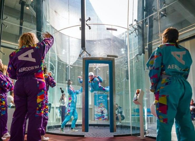 Indoor skydiving in Slovenia