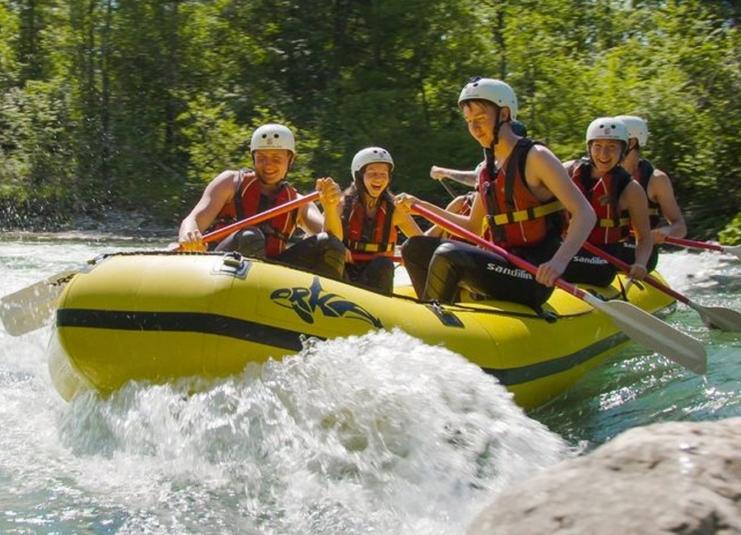 Mini rafting Sava River