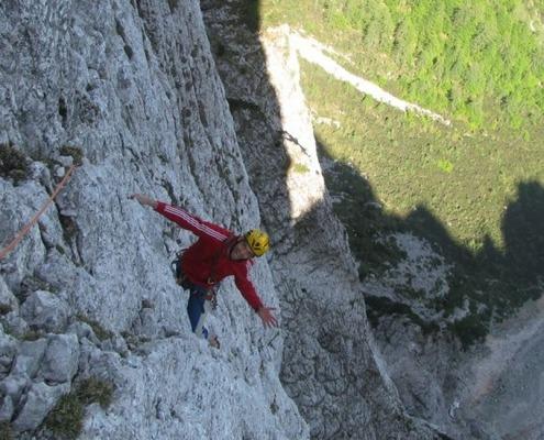 Multi Pitch - Long German Route