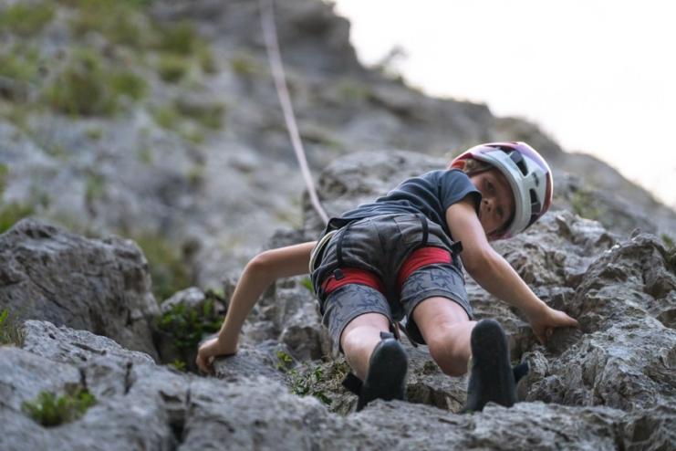 Rock climbing kindergarden Slovenia