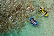 Soca rafting near Bovec