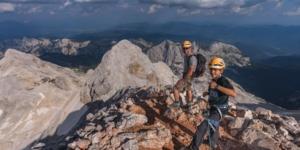 The highest mountain in Slovenia, mount Triglav
