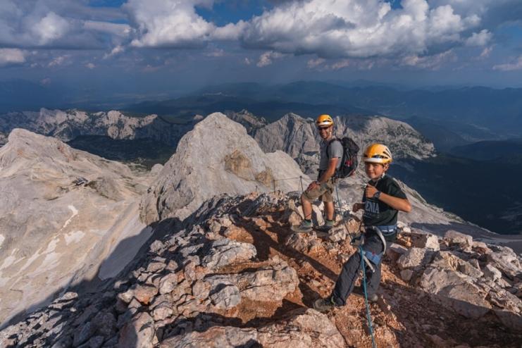 The highest mountain in Slovenia, mount Triglav