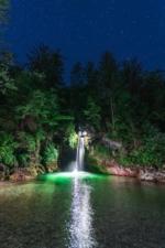 Canyoning at Night in Bohinj area