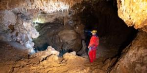 Bled caving in Slovenia