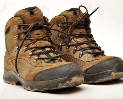 Hiking shoes mountaineering equipment rental