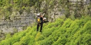 Zipline in Bovec