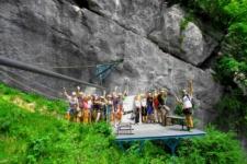 Zipline team Slovenia