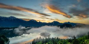 Misty Lake Bled