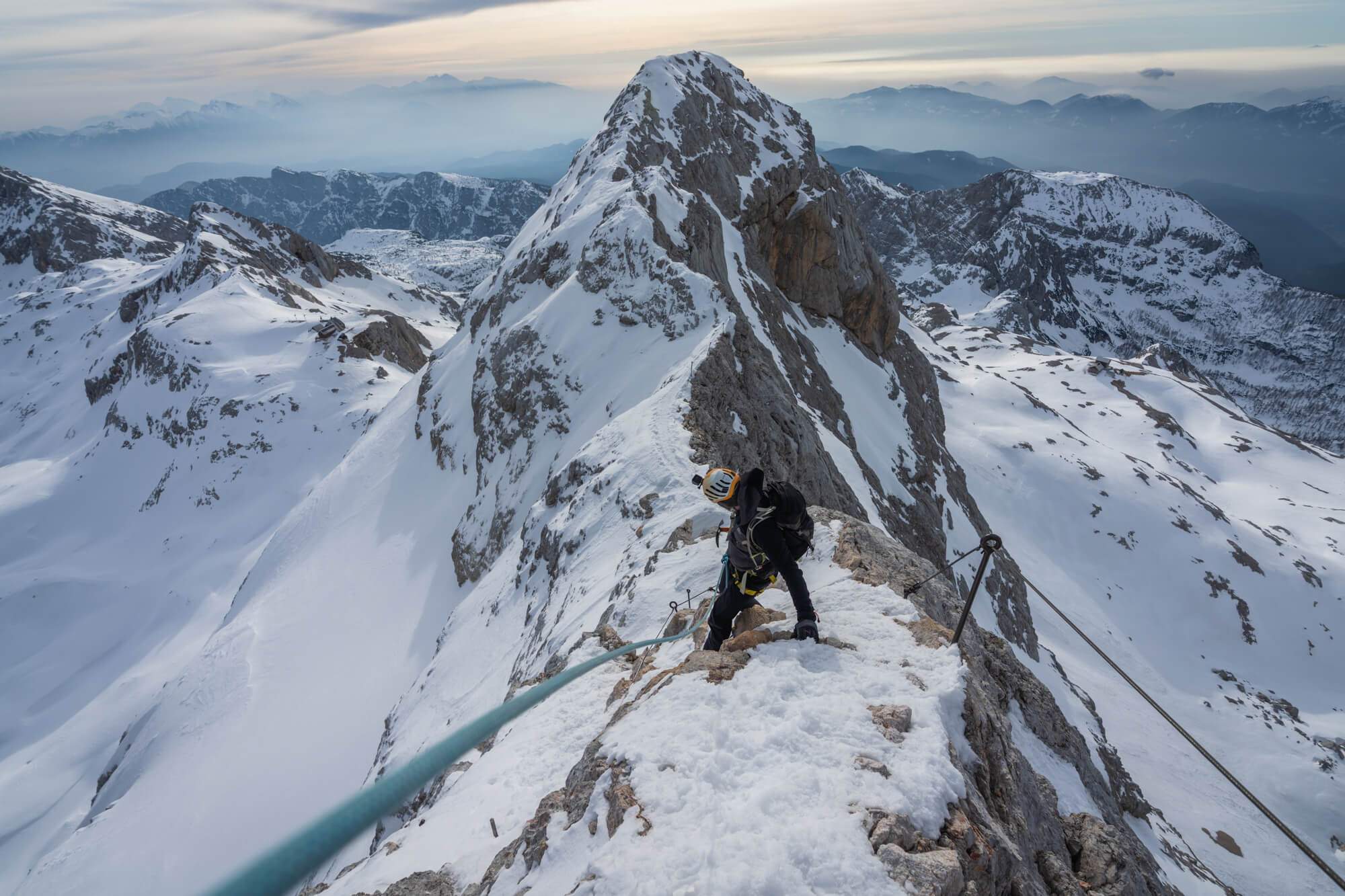 Climb Triglav with IFMGA certified guide on the short rope